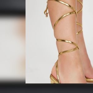 Gold Heels